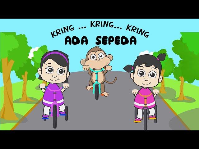 KRING SEPEDA  Lagu Anak dan Balita Indonesia | Keira Charma Fun