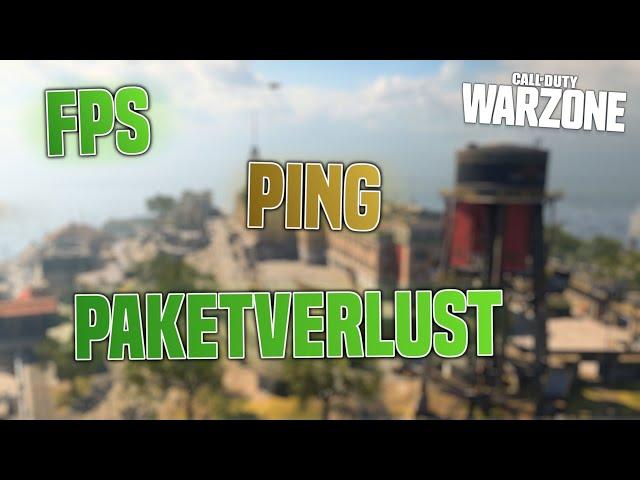 Warzone: FPS, Ping, Paketverlust & Auslastung anzeigen lassen (Telemetrie)