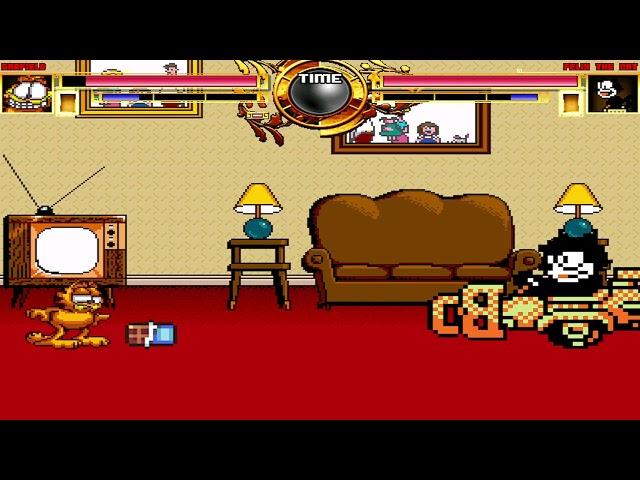 NICK54222 MUGEN: Garfield VS Felix the Cat (Rematch)