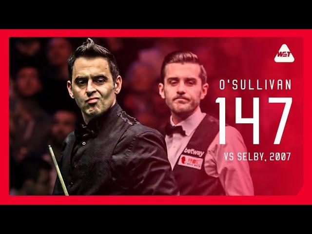 Ronnie O'Sullivan 147 In Decider Against Mark Selby! [2007, SF]