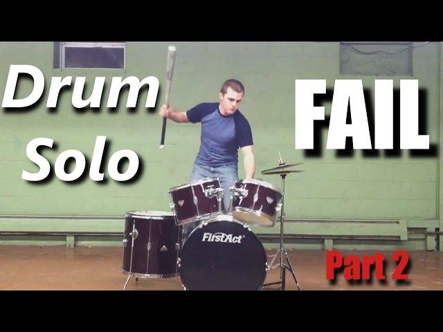 Drum Solo FAIL ( Part 2 ) ┃RockStar FAIL