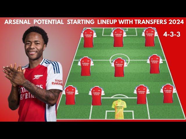 DONE DEAL  | ARSENAL  Potential Starting lineup with transfers | Confirmed transfers summer 2024