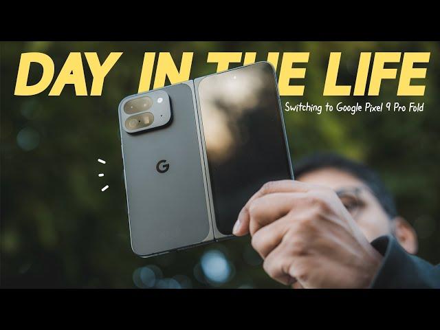 Switching to the Google Pixel 9 Pro Fold - My Day In The Life Review (Best Phone of 2024?)