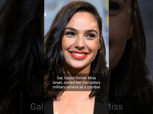 Unleashing the Wonder: Gal Gadot's Journey from Miss Israel to Wonder Woman. #shorts