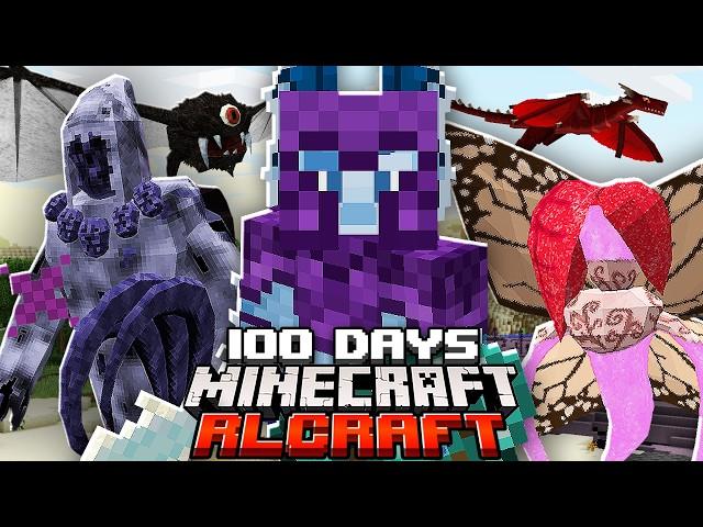 I Spent 100 Days in RLCRAFT (it was pain..)