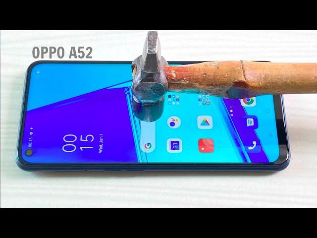 Oppo A52 Screen Scratch Test