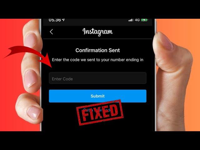 How to Fix Instagram Confirmation Code Not Sending iPhone (2024)