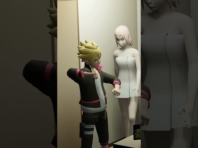 Animation - Boruto x Sakura #naruto #boruto #anime #narutoshippuden #comicbook #funny #narutofans