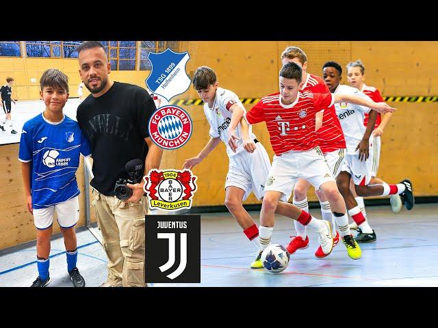 U 13 Ausnahmetalente von FC Bayern München Hoffenheim & Juventus zeigen verrückte Skills!