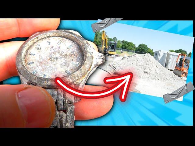 Found OMEGA WATCH buried in STONE for 25 YEARS