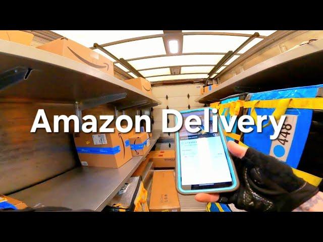 Day in the life of an Amazon Delivery Driver!