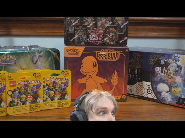 Opening Up Pokemon Cards, Yugioh, And Lego Mini Figures! Come Hang Out And Chat