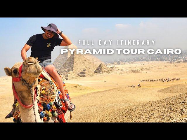 Cairo, Egypt  : A Full-Day Itinerary tour of the Pyramids and Ancient Cities