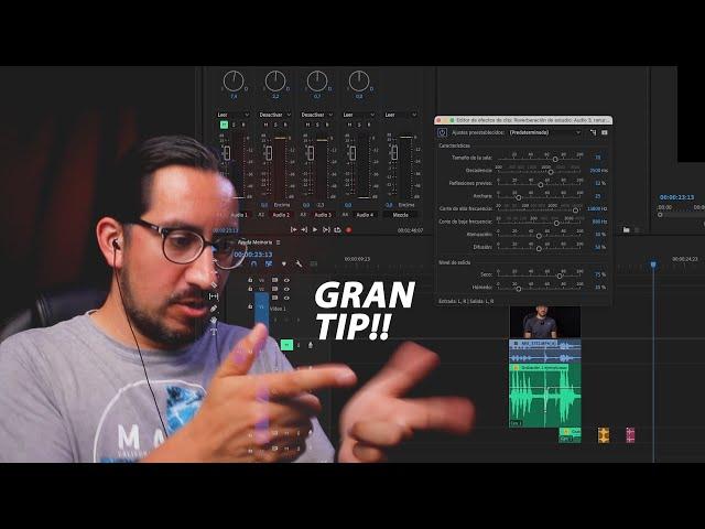 Usa la reverberación en Premiere Pro | Ayuda de Memoria