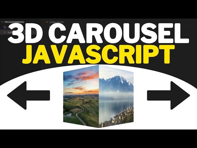 How To Make A 3D Carousel With JavaScript