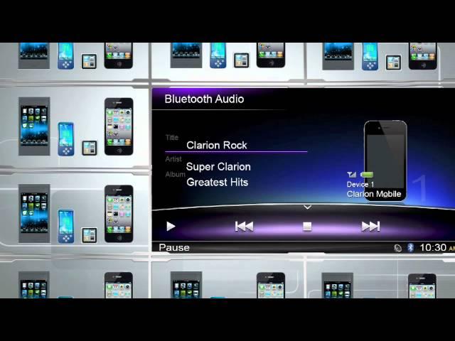 Clarion Multimedia Bluetooth 【Official Video】US