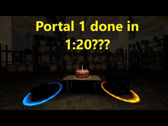 Portal Speedruns in 100000 years!