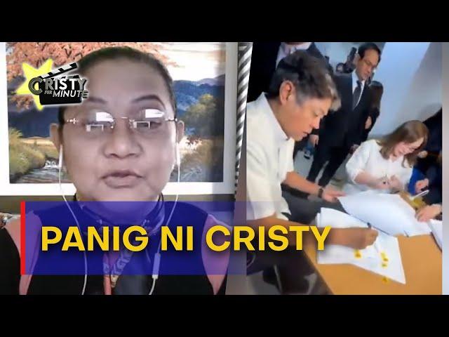 #CFM | Cristy Fermin, nagsalita na matapos kasuhan nina Sharon Cuneta at dating Sen. Kiko Pangilinan