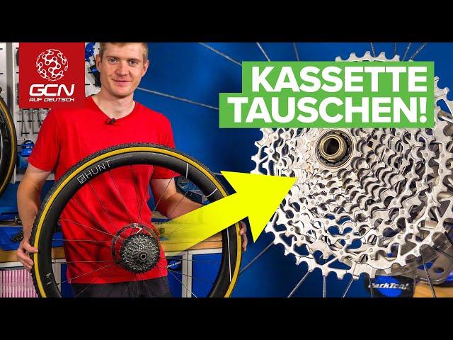 Wie man eine Kassette wechselt (SRAM, Shimano, Campagnolo)