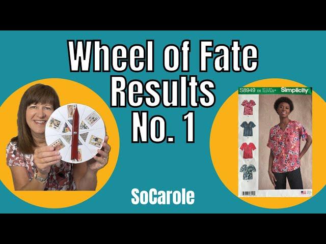 Simplicity 8949 Review- WHEEL OF FATE Results! Sewing from Pattern & Fabric Stash