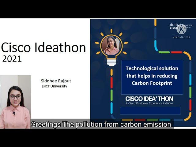 Cisco ideathon Video Submission Round | "Qualified" | Cisco Ideathon 2021 | Siddhee Singh