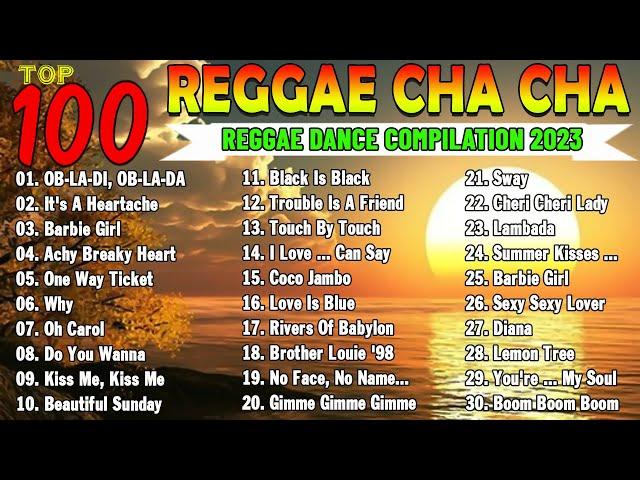 Top 100 Cha Cha Disco On The Road 2024  Reggae Music Mix 2024  Reggae Nonstop Compilation