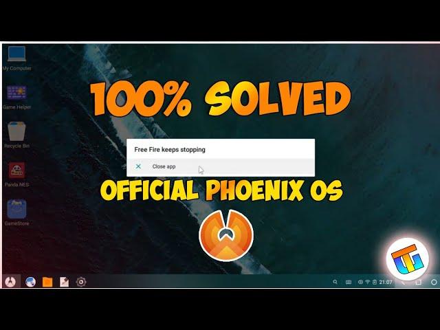 Solution - Free fire Has stopped problem In Phoenix os - 100%Fixed 