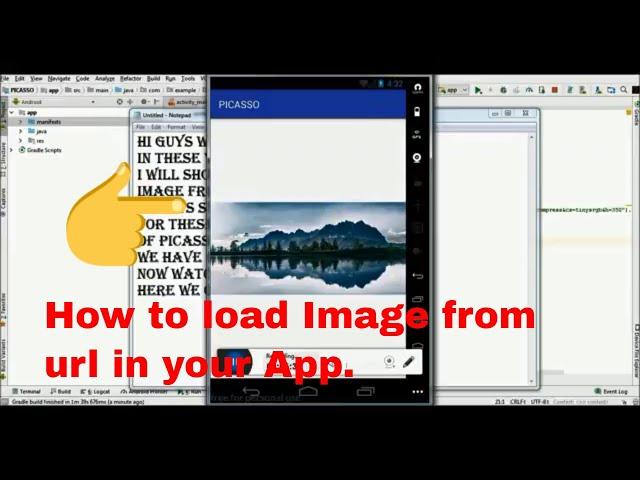 How to load Image from url in your Android App.