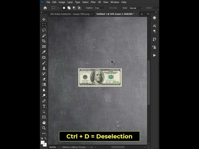 Easy way to make a lot of cash #shorts #photoshop