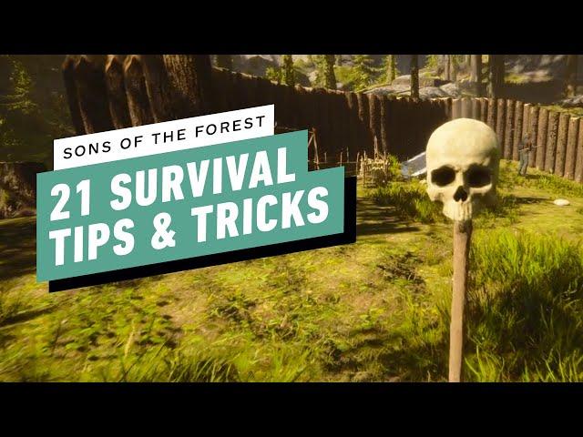 Sons of the Forest: 21 Tips & Tricks for Surviving