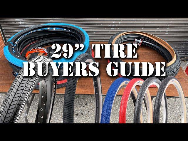 29" TIRE BUYERS GUIDE @ HARVESTER BIKES