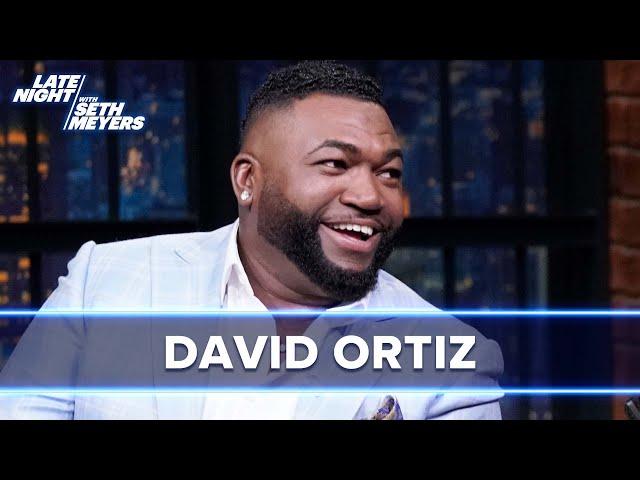 David Ortiz Talks 2004 Boston Red Sox Anniversary and Working with Alex Rodriguez and Derek Jeter