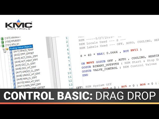 Control Basic: Drag Drop