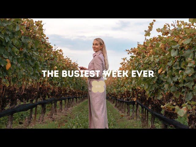 WINERIES, PHOTOSHOOTS & SPACE SUITS | WORK WEEK IN MY LIFE | Amanda Weldon