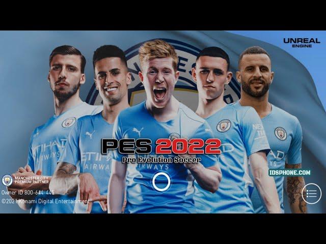 eFootball PES 2021 Mobile V5.6.0 MANCHESTER CITY Patch | New Version Update 1GB OBB Download