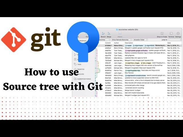 Git with Source Tree | Source Tree Tutorial | Source Tree with git