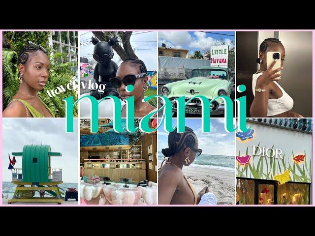 MIAMI SOLO TRAVEL VLOG: SEXY FISH, LIL HAVANA, BEACH DAY, BRICKELL, JAYA & WYNWOOD / THE STUSH LIFE