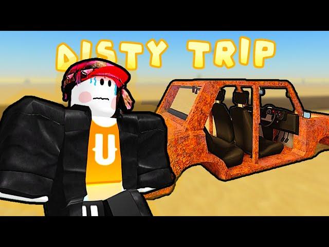 Я Выживаю  в ПУСТЫНЕ  в Dusty trip Roblox ️