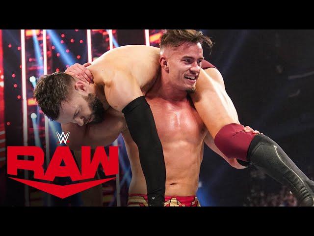 Finn Bálor vs. Austin Theory: Raw, March 21, 2022