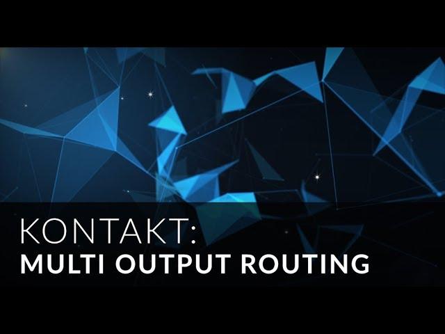 Multi Output Routing 8Dio Support Video