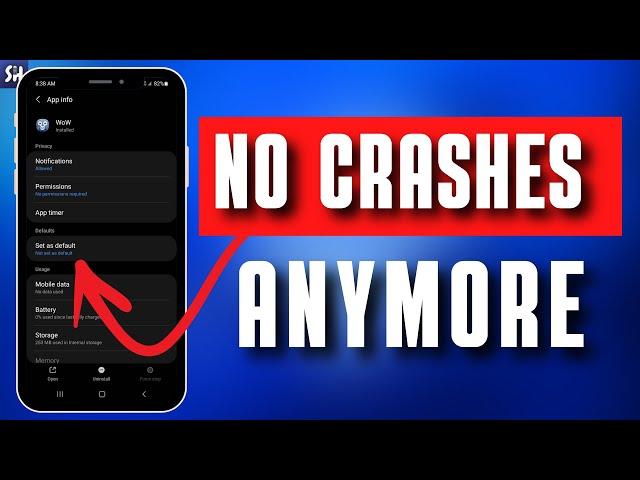 Android Apps Crashing? Now Apps Don't Crash Anymore | Samsung