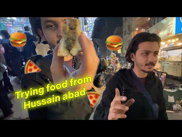 HUSSAIN ABAD MAY KHANAY TRY KIYE | MUNEEB KI MEMES | VLOG