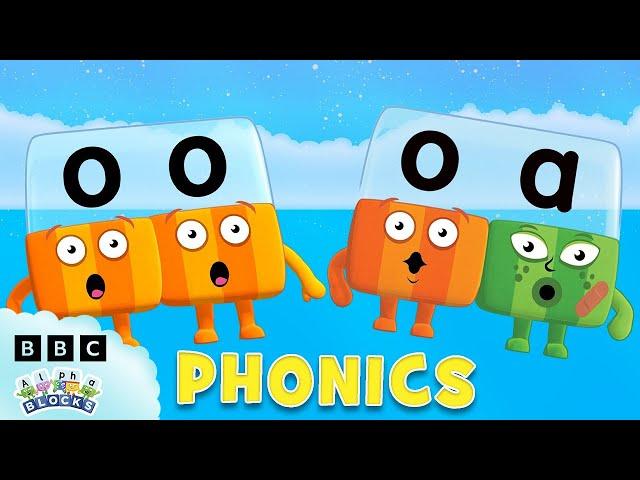 Letter Teams - OO & OA | Phonics For Kids - Learn To Read | Alphablocks