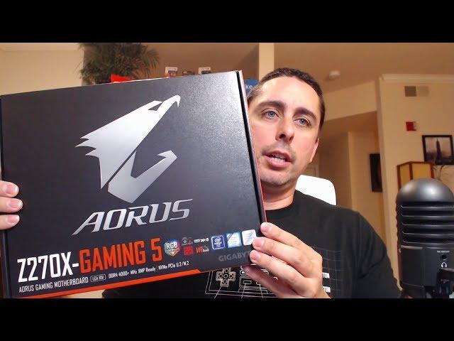 MY AORUS Z270X- GAMING 5 MOTHERBOARD ISSUE