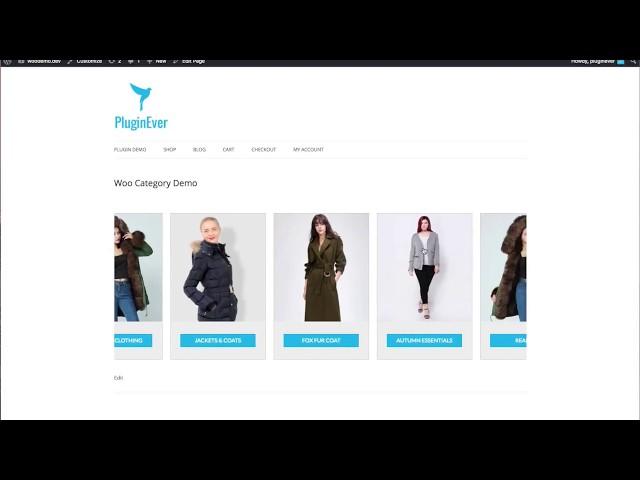 WooCommerce Category Slider | Woo Category Slider | PluginEver