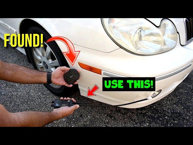 How To Find Car GPS Trackers & Hidden Wireless Video Cameras!