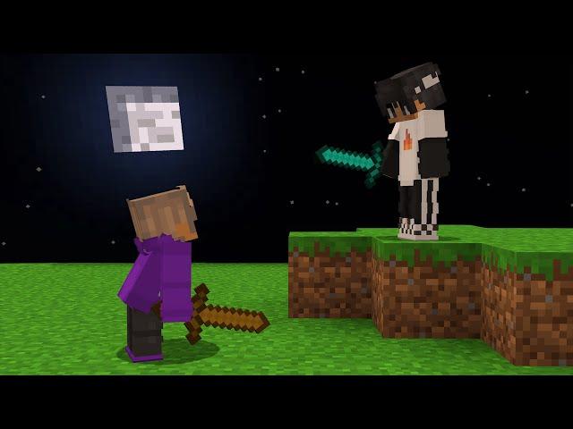 I fought Sapnap in Minecraft