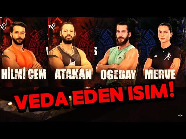 SURVİVOR'DA ADAYA VEDA EDEN KİM?