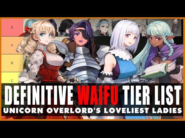 Unicorn Overlord | The DEFINITIVE Waifu Tier List