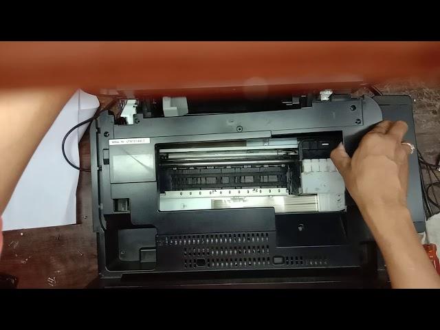 How to Epson l850 printer error turn power off and then on again for details open sensor and paper j